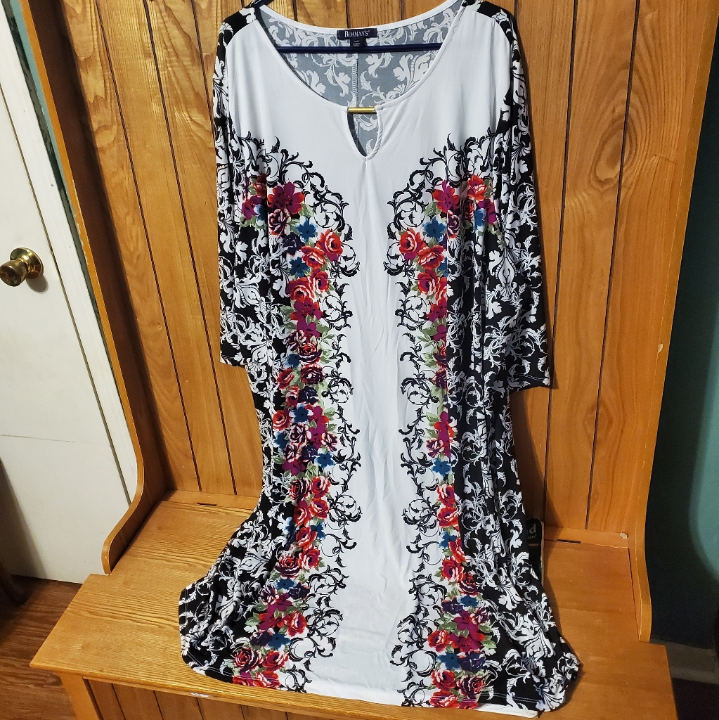 Roamans Dress Size 34 Brand New